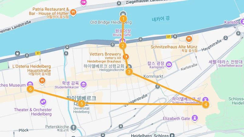 독일/북유럽 · 여행 지도 5